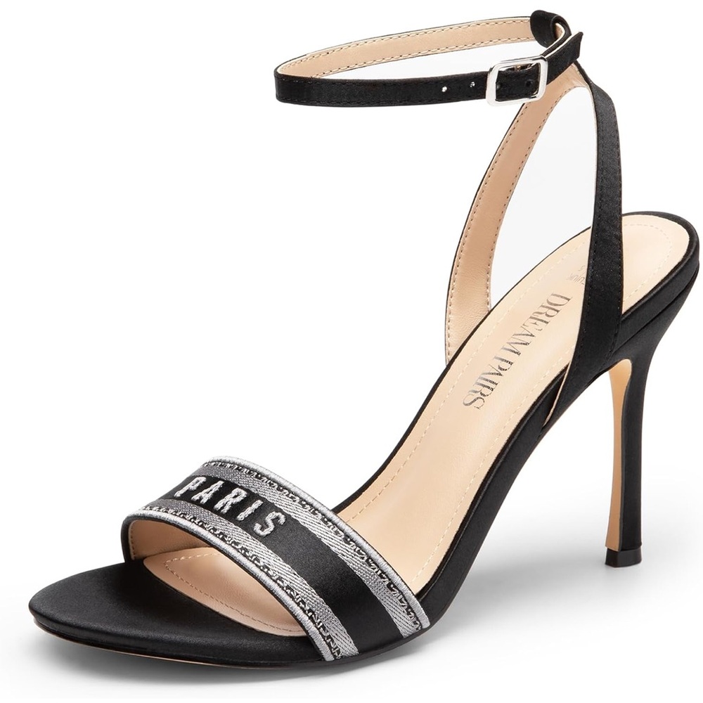 Dream Pairs Black Stiletto Heels